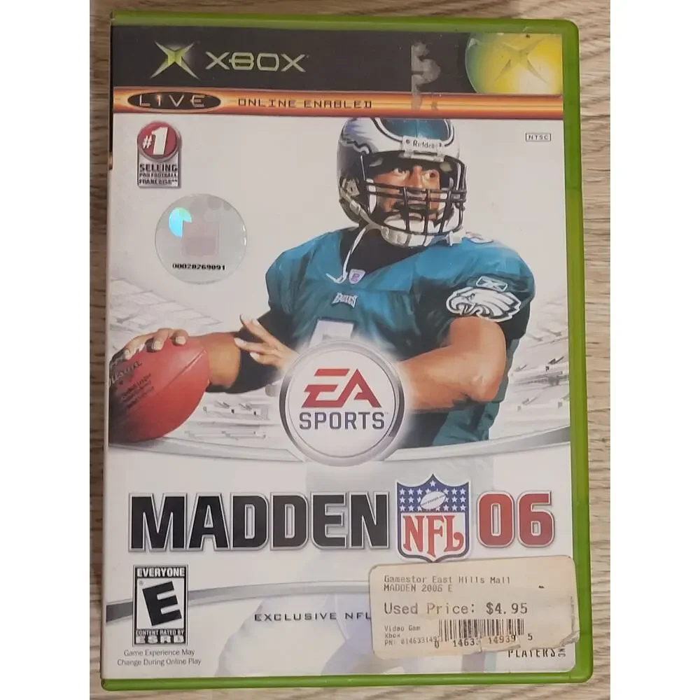 Lot Of 6 Original Xbox Mixed Sports Lot Pre-owned Untested